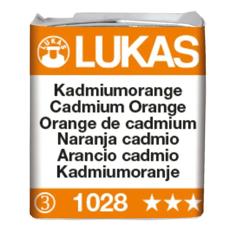 LUKAS Aquarell 1028 Kadiumorage 1/2 Näpf.