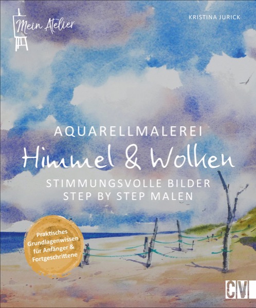 Buch Aquarellmalerei Himmel &amp; Wolken