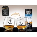 Wackelglas &quot;Anker&quot; 2er Set