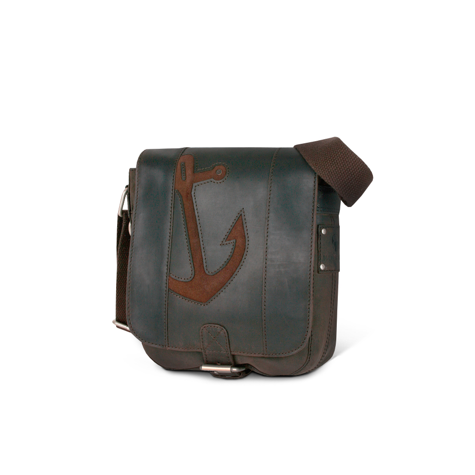 Ledertasche &quot;speed-anchor&quot; brown 6L