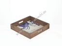 Deko Tablett &quot;Crab Tray&quot; 35 x 35 x 7 cm