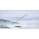 Original Leinwand &quot;Dünen 2&quot; 60 x 120 cm