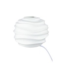 Lampe Porzellan &quot;Wave&quot; H 20,5 cm 