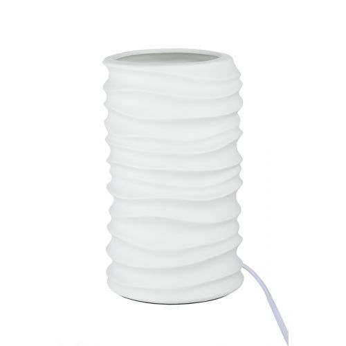 Lampe Porzellan &quot;Wave&quot; H 28,5 cm 