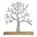 Deko Lebensbaum Holz/Metall H 32 cm