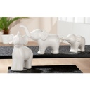 3er Set Skulpturen &quot;Elefantenfamilie&quot; 