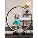 LED Lampe Astronaut blau &quot;Apollo&quot; H 33 cm