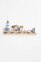 Wandgardrobe &quot;Strandidyll&quot; L 60,5 cm