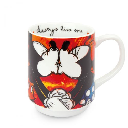 Disney Tasse &quot;Mickey/Minni always kiss me&quot; H 10 cm 