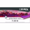 LYRA Polycrayons Soft  weiche Pastellkreiden 12 pcs Etui