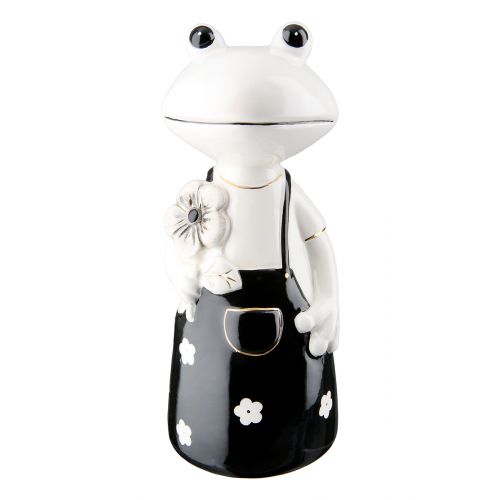 Skulptur Frosch &quot;Findus&quot; H 18,5 cm