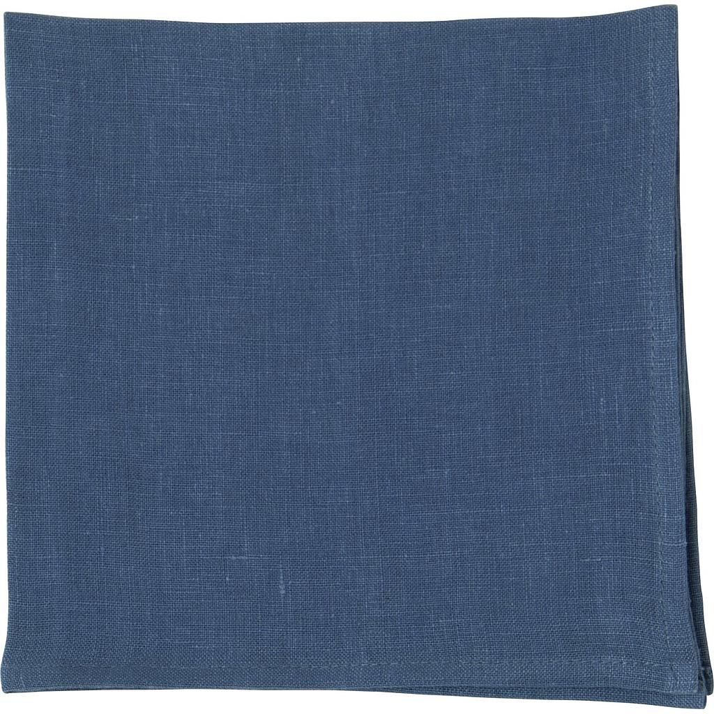 Leinen Serviette marine blau 40 x 40 cm