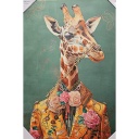 Org. Leinwandbild &quot;Mr. Giraffe I&quot; 50 x 70 cm