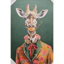 Org. Leinwandbild &quot;Mr. Giraffe II&quot; 50x70cm