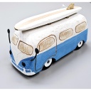 Holzdeko &quot;Surfer Van&quot; L 21 cm