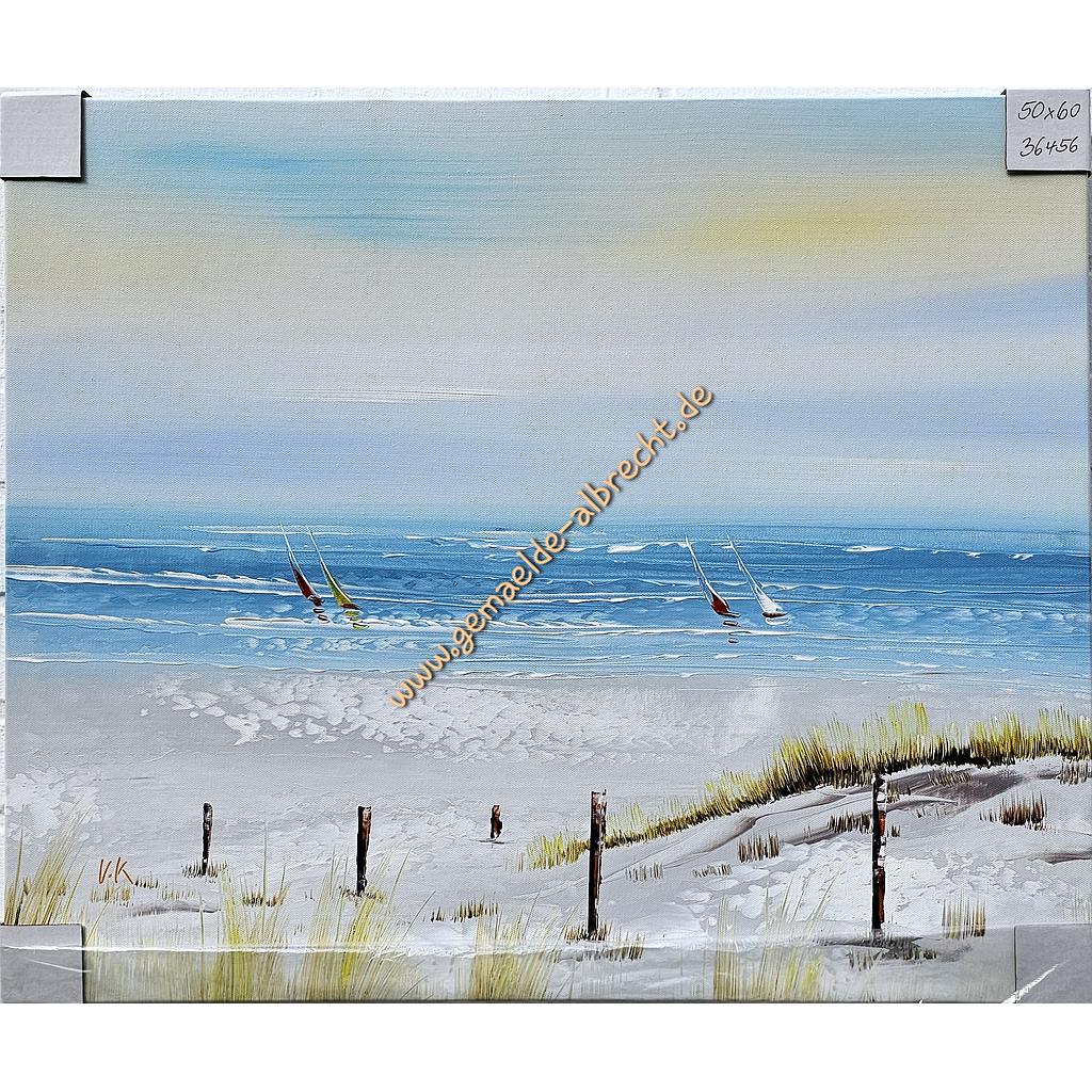 Org. Leinwandbild &quot;Dünenblick II&quot; 50x60 cm