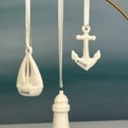 Dekohänger Beachtime &quot;Anker&quot; 7 cm