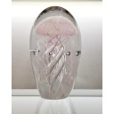 Skulptur Glas &quot;Pink Jellyfish&quot; H 15 cm