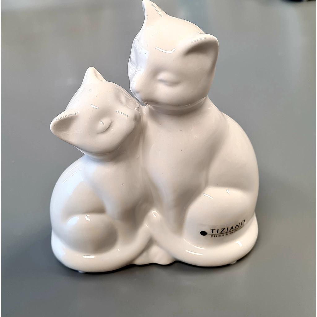 Skulptur Katze &quot;Benedetta&quot; H 18,5 cm