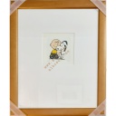 Org. Radierung &quot;Peanuts Snoopy + Charlie Brown&quot;