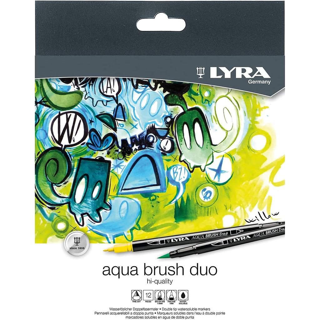 LYRA Aqua Brush Duo 12´er