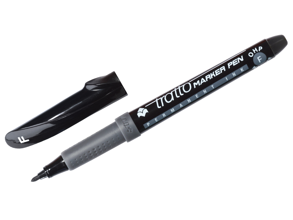 Tratto Marker Pen OHP S Permanent black