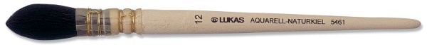 Lukas Aquarell Naturkiel Pinsel 5461 Gr. 12 