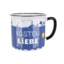 Tasse Keramik &quot;Küsten Liebe&quot;