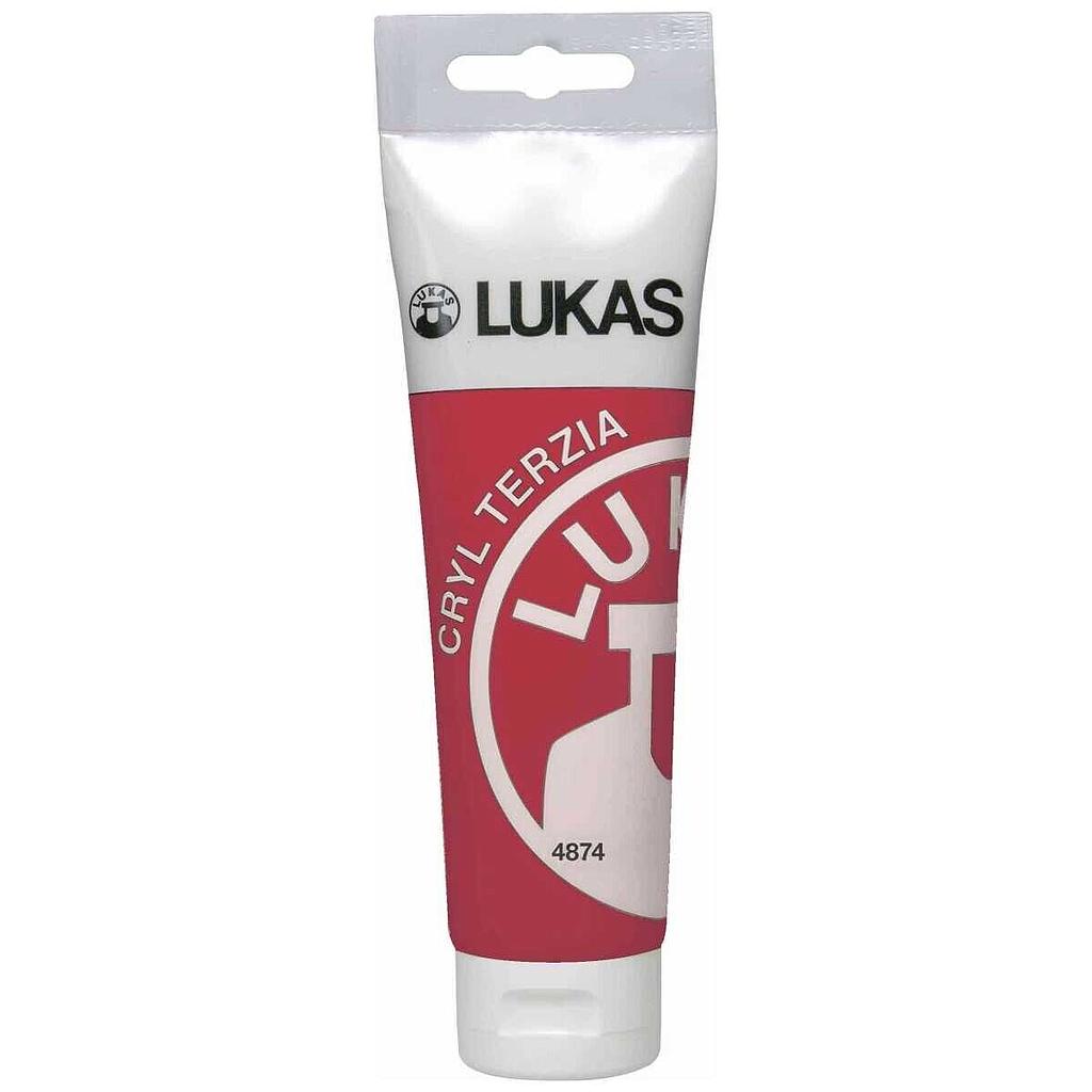 Lukas Cryl Terzia 4874 Kadmiumrot dunkel (imit.)125ml