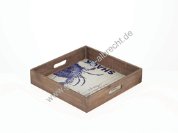 [2100000125487] Deko Tablett &quot;Crab Tray&quot; 35 x 35 x 7 cm