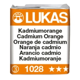 [2100000108893] LUKAS Aquarell 1028 Kadiumorage 1/2 Näpf.