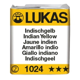 [2100000108916] Lukas Aquarell Indischgelb 1024 1/2 Näpf.