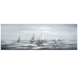 [2100000035847] Original &quot;Silver Regatta&quot; Alu Elemente 50 x 150 cm