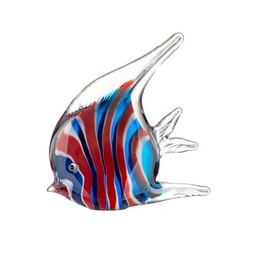 [2100000142781] Glasskulptur &quot;Fisch&quot; H 19 cm