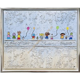 [2100000143672] Original Lea Bach &quot;Kinder&quot; 40 x 50 cm