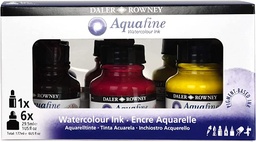 [2100000144334] Aquafine Watercolour Inks Set
