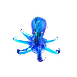 [2100000145799] Glas Art Skulptur Octopus H 10,5 cm
