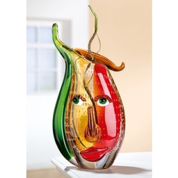[2100000144747] Glas Art Design-Vase &quot;Musetto&quot; H 31 cm 