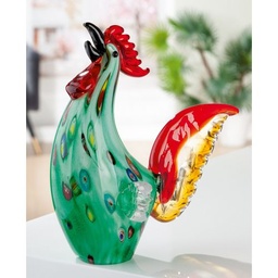 [2100000148233] Glas Art Hahn &quot;Wildflower&quot; H 27 cm