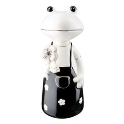 [2100000148301] Skulptur Frosch &quot;Findus&quot; H 18,5 cm