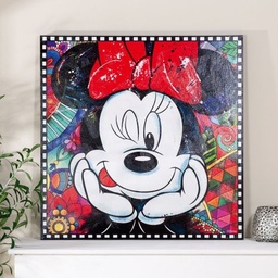 [2100000148875] Orig. Leinwand Disney &quot;Mickey&quot; 70 x 70 cm