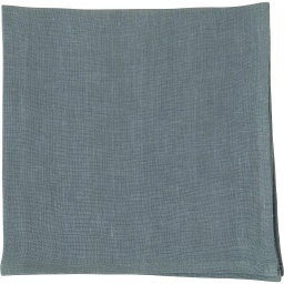 [2100000149803] Leinen Serviette blue sea 40 x 40 cm