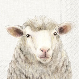 [2100000150953] Lunch-Servietten &quot;Farm Sheep&quot; 33 x 33 cm