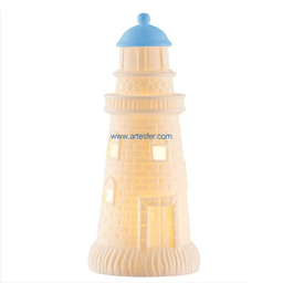 [2100000151141] Lampe &quot;Leuchtturm&quot; H 22 cm 