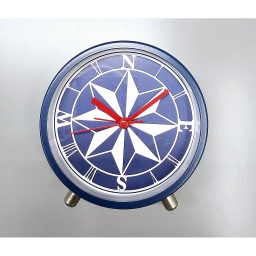 [2100000151400] Tischuhr &quot;Compass Rose&quot; D 11 cm