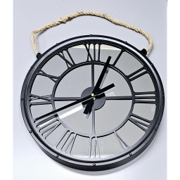 [2100000151394] Wanduhr/Spiegel &quot;Vintage Clock&quot; D 40 cm