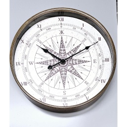 [2100000151387] Wanduhr &quot;Compass Rose&quot; D 41 cm