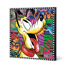 [2100000150540] Orig. Leinwand Disney &quot;Pluto&quot; 70 x 70 cm 