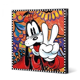 [2100000150557] Orig. Leinwand Disney &quot;Goofy&quot; 70 x 70 cm 