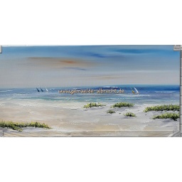 [2100000152377] Org. Leinwandbild &quot;Lange Düne&quot; 60x120 cm 